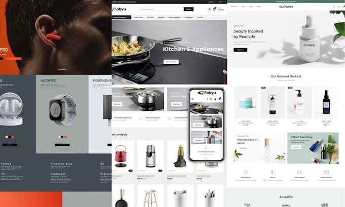 Gig Preview - Do shopify ecommerce website and redesign