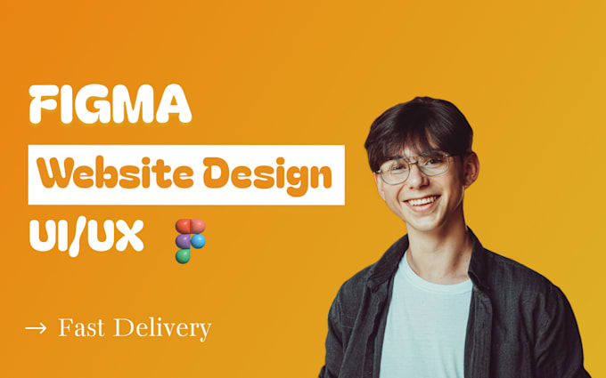 Gig Preview - Create a figma design, figma website design and UX design