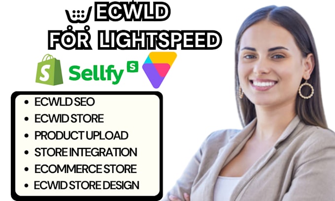 Bestseller - setup design ecwid ecommerce store, redesign shopify dropshipping store