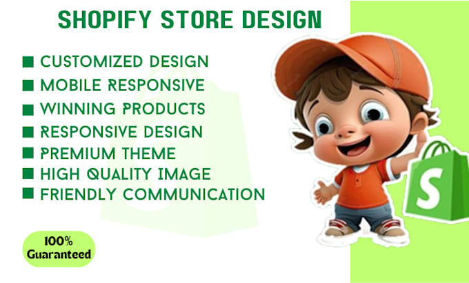 Gig Preview - Build automated shopify dropshipping store website,