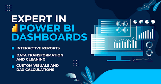 Gig Preview - Make power bi dashbord and report into actionable insights