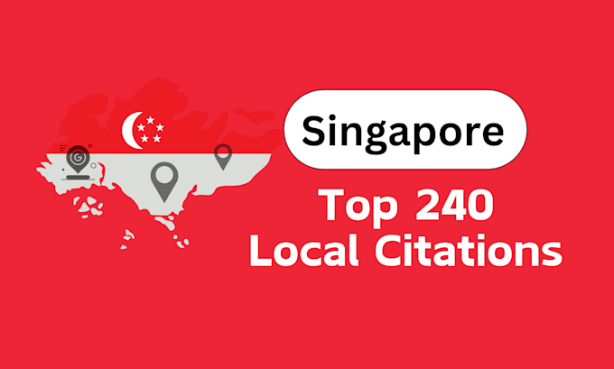 Gig Preview - Do 240 singapore local citations and directories for singapore local seo