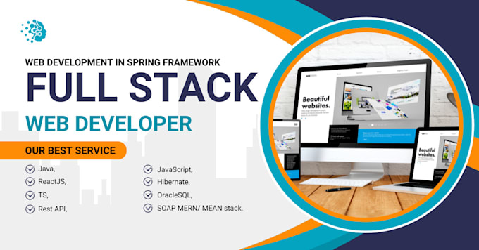 Gig Preview - Do website development as full stack web developer, backend frontend developer