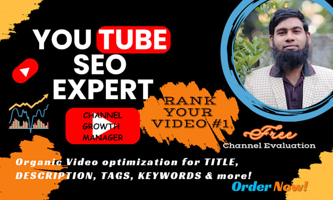 Bestseller - be your best youtube SEO expert and channel growth manager