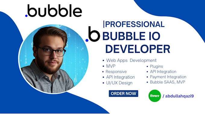 Gig Preview - Do your bubble mvp bubble io developer web app bubble marketplace bubble website