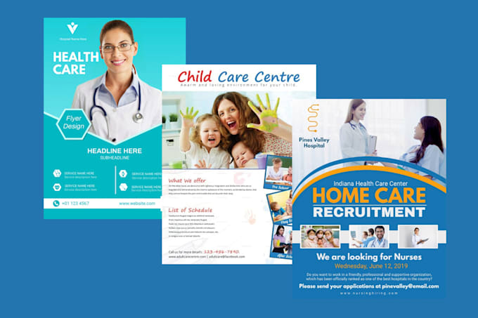 Bestseller - design home care flyer brochure design healthcare business flyer