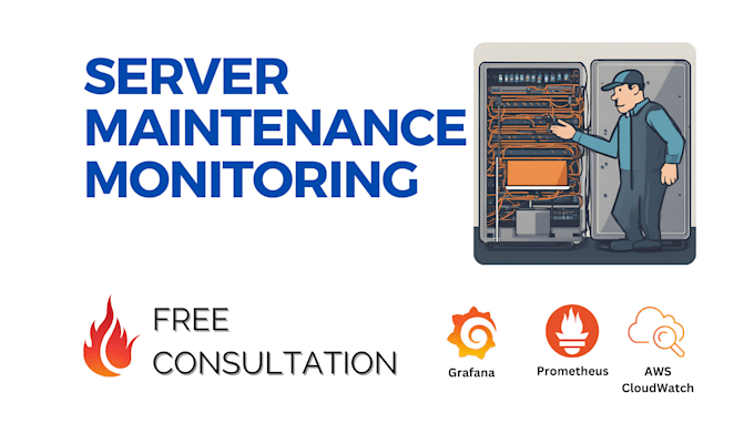 Gig Preview - Provide system and server maintenance, monitoring, and troubleshooting