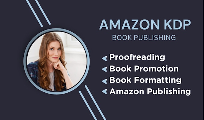 Gig Preview - Your writer, book formatting publish your book for amazon kindle or paperback