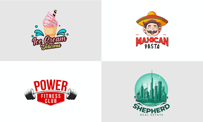 Gig Preview - Do modern timeless logo design with copyrights