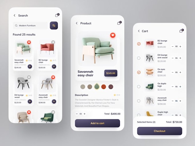 Bestseller - develop furniture store home, store interior design app