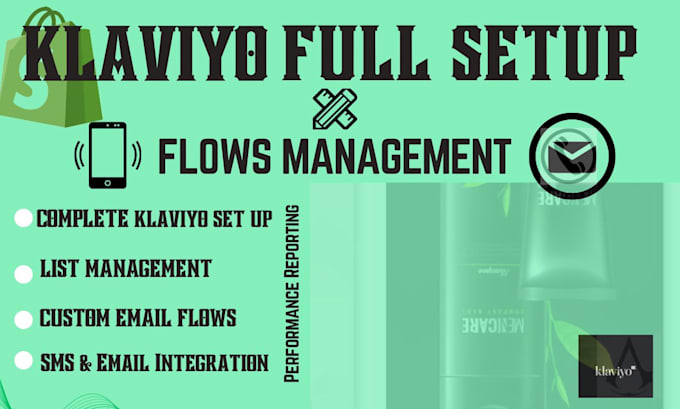 Gig Preview - Do klaviyo automation setup, klaviyo funnel, email campaign, newsletter and list