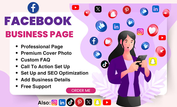 Bestseller - create, set up and optimize your facebook business page and social media page