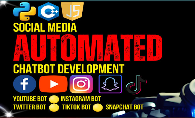 Gig Preview - Develop automated instagram api bot tiktok bot livestreaming bot youtube api bot