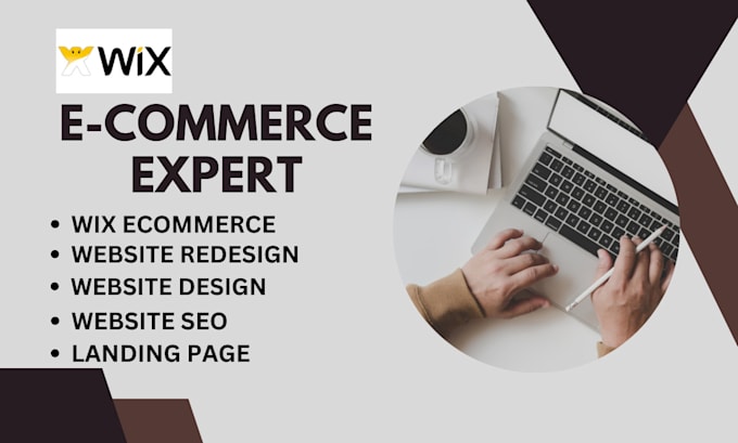 Gig Preview - Wix ecommerce website, redesign, and landing page design to boost sales