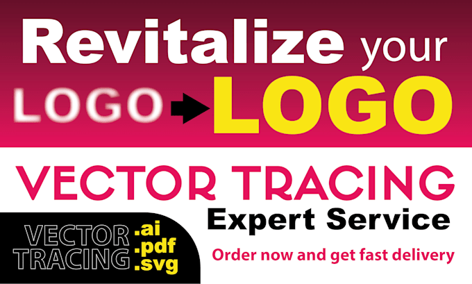 Gig Preview - Revive your low quality logo with professional vector tracing