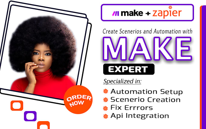 Bestseller - setup make com automation zapier automation made com integration airtable chatgp