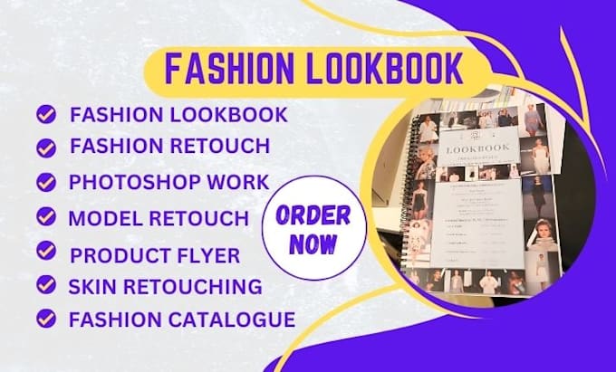 Gig Preview - Design a fashion lookbook, fashion catalog, fashion line sheet