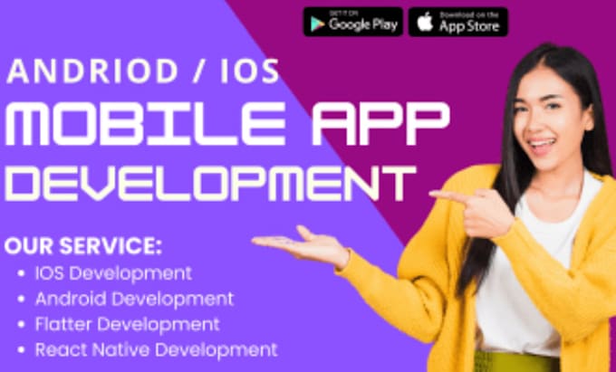 Gig Preview - Do mobile app development iphone app android ios app developer for app creation