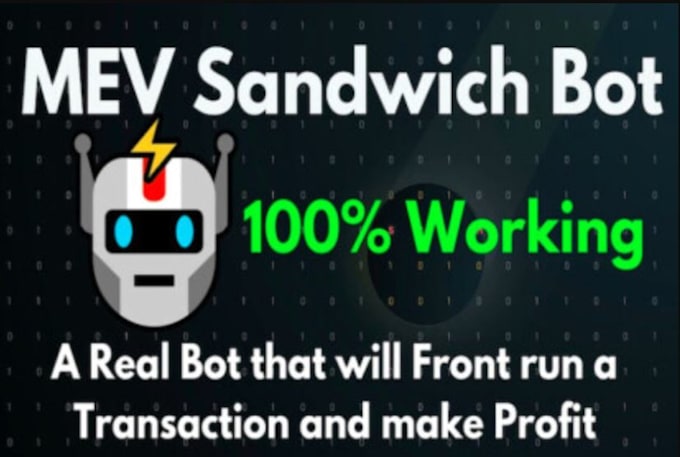 Gig Preview - Create pumpfun trading bot, mev, sandwich, sniper, volume on eth and solana