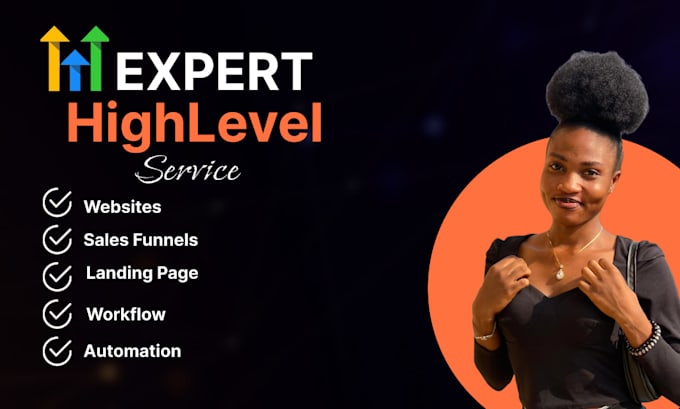 Gig Preview - Be your gohighlevel expert, ghl sales funnel, clickfunnels, automation workflow