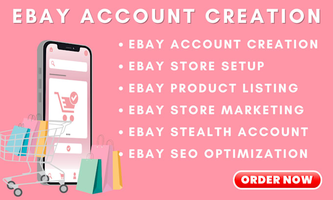 Bestseller - create a verified and unsuspended ebay stealth account without getting suspended