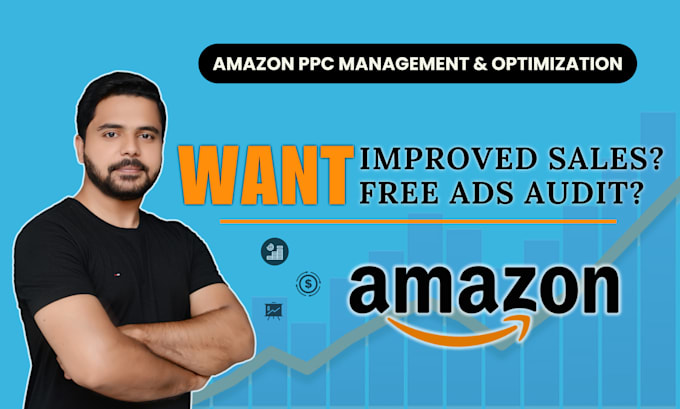 Gig Preview - Setup optimize and manage amazon PPC campaigns sponsored ads