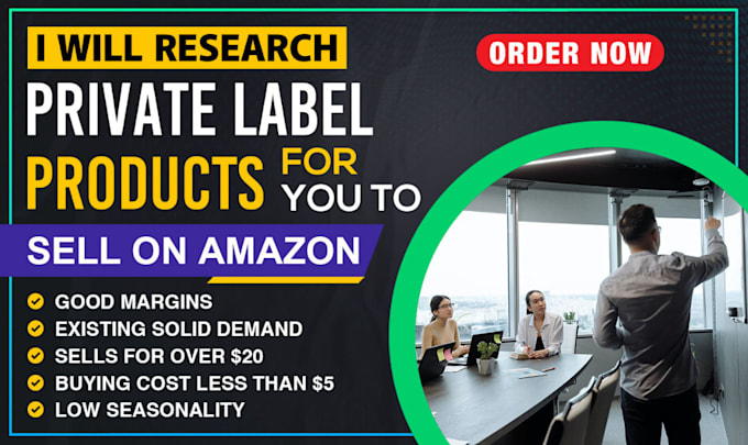 Gig Preview - Do amazon fba product research and product hunting for fba private label