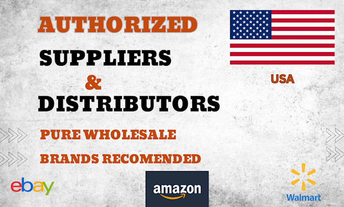 Gig Preview - Provide  USA amazon fba wholesale suppliers and distributors list