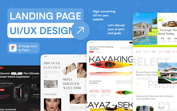 Gig Preview - Design responsive and modern landing page for your business