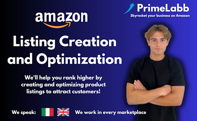 Gig Preview - Create and optimize your amazon product listings