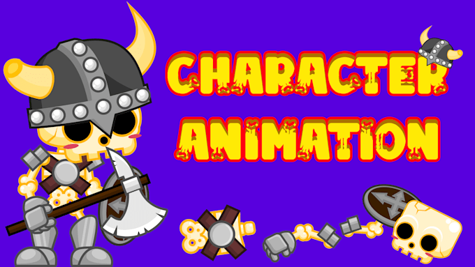 Gig Preview - Create professional 2d character animation