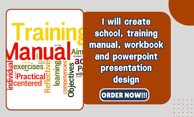 Gig Preview - Create school, training manual, workbook and powerpoint presentation design