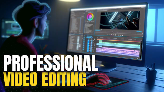 Gig Preview - Do professional youtube video editing in 24 hours