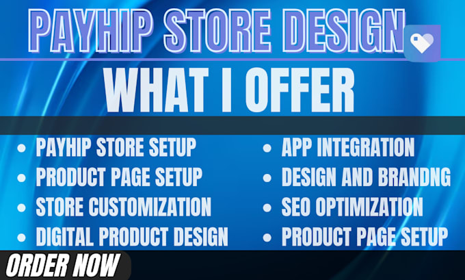 Gig Preview - Set up payhip store payhip SEO to increase sales