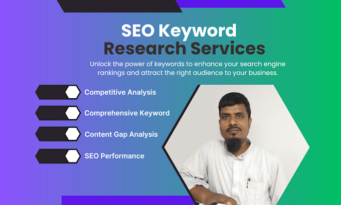 Gig Preview - Do SEO keyword research california