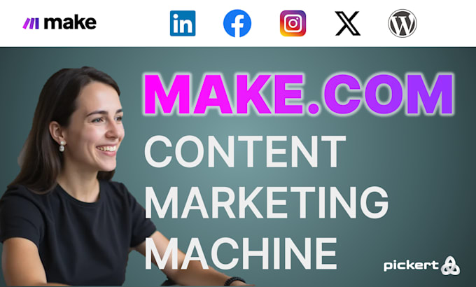 Gig Preview - Create your individual content marketing machine automation