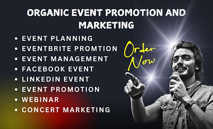 Gig Preview - Successful event promotion, eventbrite, event marketing, ticket booking