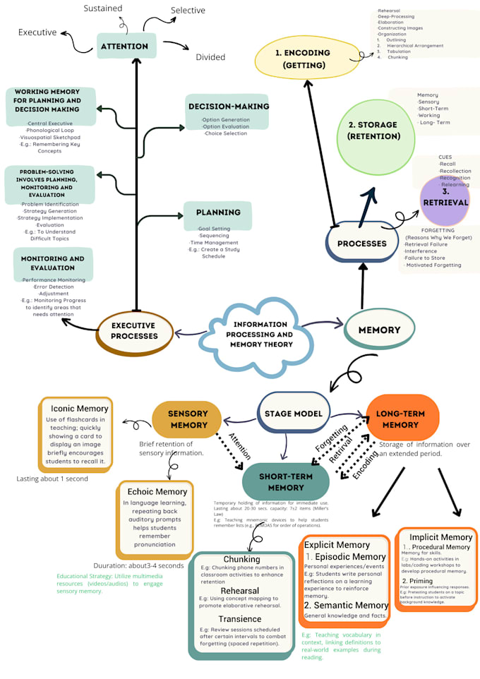 Gig Preview - Design colorful mind or concept map within 24 hours