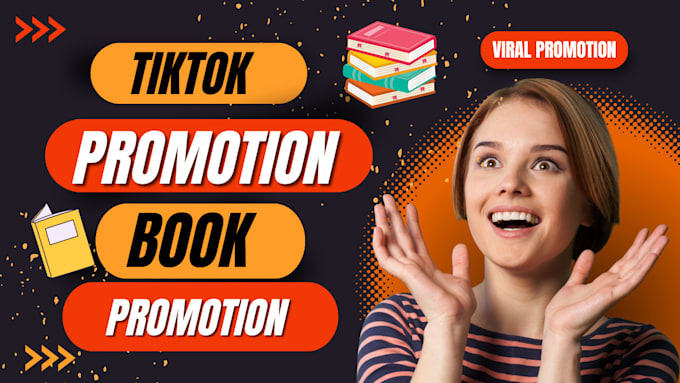 Gig Preview - Promote books and ebook on booktok tiktok promotion to tiktok usa