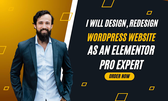 Gig Preview - Design, redesign wordpress, revamp, and  development