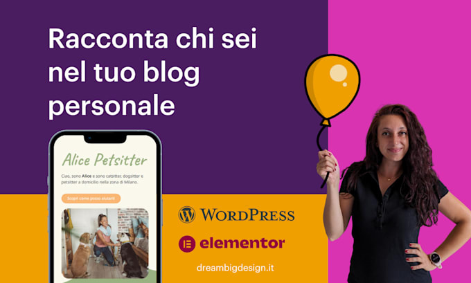 Gig Preview - Creo il tuo blog personale in wordpress