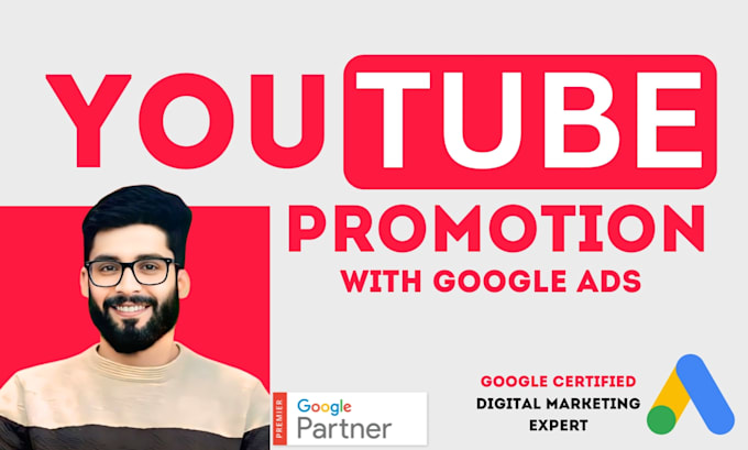 Gig Preview - Do organic youtube video promotion with google ads