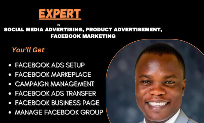 Gig Preview - Facebook ads campaign setup, face book video ads, page promotion, business page