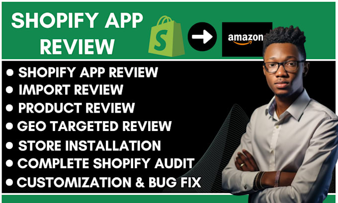 Gig Preview - Do shopify app review bulk reviews shopify app installation product review