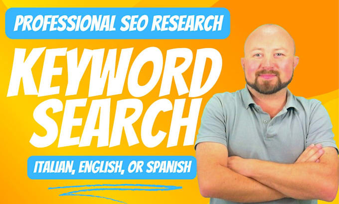 Gig Preview - Seo keyword research and competitor analysis for your success