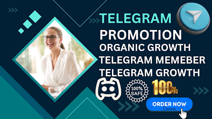 Bestseller - do organic crypto telegram promotion, discord growth, mass dm, organic growth