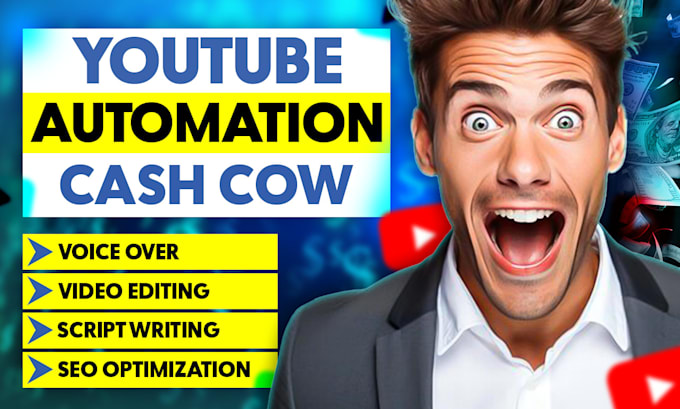 Bestseller - be your manager and video creator for cash cow youtube automation business