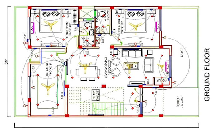 Gig Preview - Create electrical engineering drawing hvac mep plumbing plans