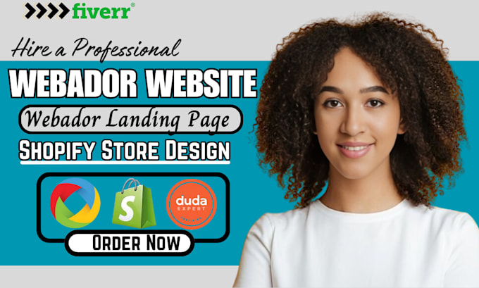 Bestseller - create webador website redesign wix, passive income shopify store duda website