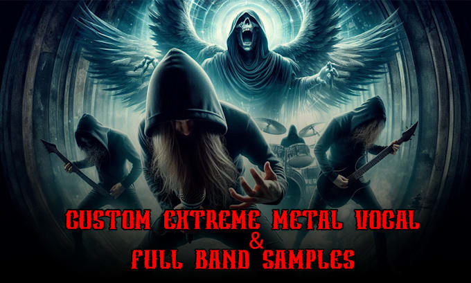 Gig Preview - Create custom extreme metal vocal and full band samples